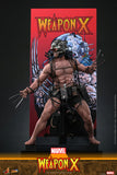 Hot Toys Marvel Comics X-Men Wolverine Weapon X 1/6 Scale 12" Collectible Figure