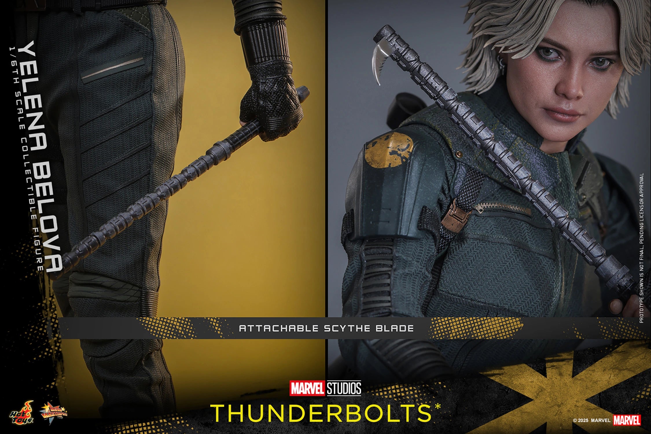 Hot Toys Marvel Comics Thunderbolts Yelena Belova 1/6 Scale