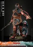 Hot Toys Predator: Badlands Dek (Bone Bison Armor) and Bud 1/6 Scale 12" Collectible Figure Set