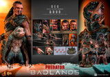 Hot Toys Predator: Badlands Dek (Bone Bison Armor) and Bud 1/6 Scale 12" Collectible Figure Set