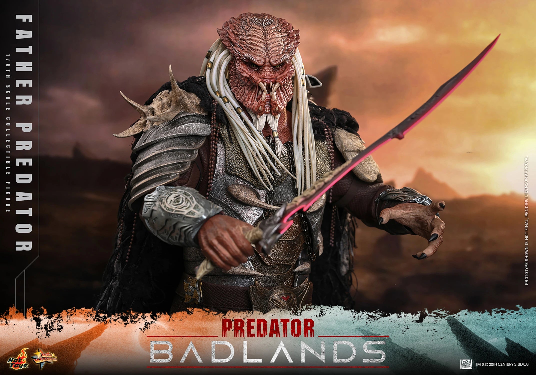 Hot Toys Predator: Badlands Father Predator Njohrr 1/6 Scale