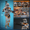 Hot Toys Star Wars: Episode III – Revenge of the Sith 212th Attack Battalion Clone Trooper (Deluxe Version) 1/6 Scale 12" Collectible Figure