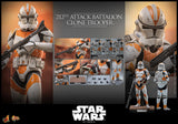 Hot Toys Star Wars: Episode III – Revenge of the Sith 212th Attack Battalion Clone Trooper 1/6 Scale 12" Collectible Figure