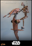 Hot Toys Star Wars: Episode I – The Phantom Menace Battle Droid & STAP 1/6 Scale 12" Collectible Figure Set
