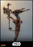 Hot Toys Star Wars: Episode I – The Phantom Menace Battle Droid & STAP 1/6 Scale 12" Collectible Figure Set