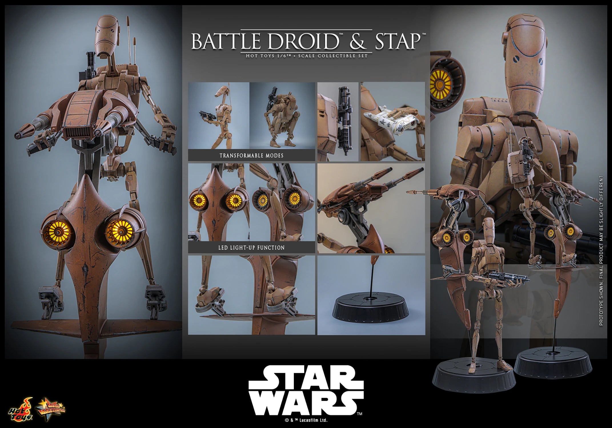 Hot Toys Star Wars: Episode I – The Phantom Menace Battle Droid