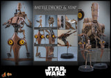 Hot Toys Star Wars: Episode I – The Phantom Menace Battle Droid & STAP 1/6 Scale 12" Collectible Figure Set