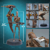 Hot Toys Star Wars: Episode I – The Phantom Menace Battle Droid & STAP 1/6 Scale 12" Collectible Figure Set