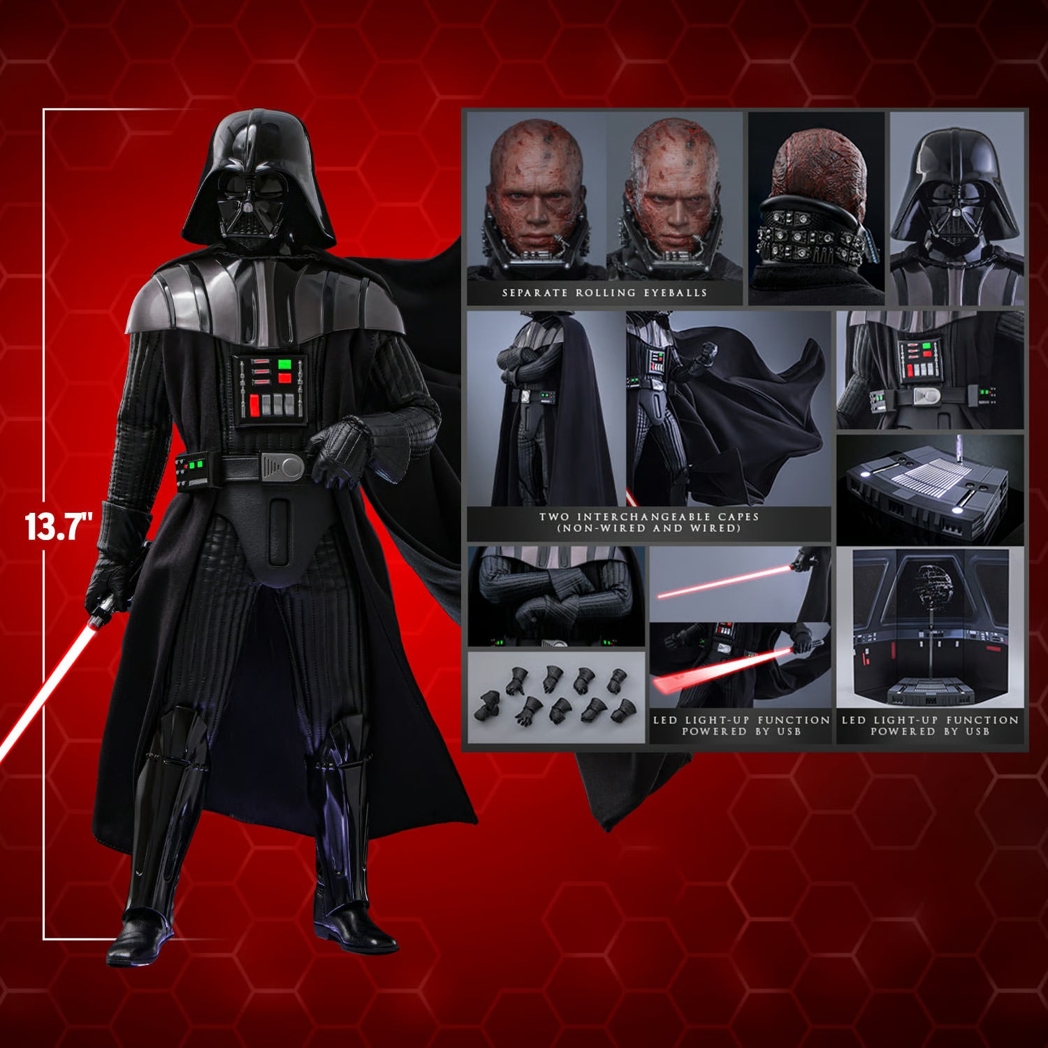 Hot Toys Star Wars: Episode III Revenge of the Sith Darth Vader 1
