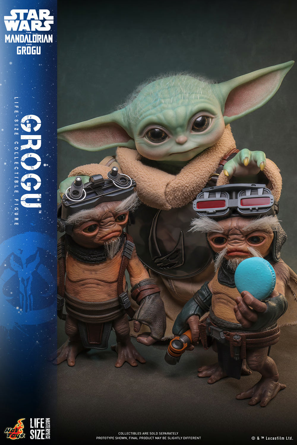 Hot Toys Star Wars: The Mandalorian & Grogu Grogu Life-Size