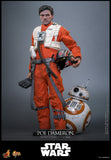 Hot Toys Star Wars: Episode VII – The Force Awakens Poe Dameron 1/6 Scale 12" Collectible Figure