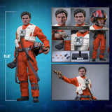 Hot Toys Star Wars: Episode VII – The Force Awakens Poe Dameron 1/6 Scale 12" Collectible Figure