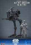 Hot Toys Star Wars: The Mandalorian & Grogu Imperial Remnant AT-RT Driver and AT-RT 1/6 Scale 12" Collectible Figure Set
