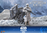 Hot Toys Star Wars: The Mandalorian & Grogu Imperial Remnant AT-RT Driver and AT-RT 1/6 Scale 12" Collectible Figure Set