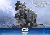 Hot Toys Star Wars: The Mandalorian & Grogu Imperial Remnant AT-RT Driver and AT-RT 1/6 Scale 12" Collectible Figure Set