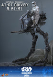 Hot Toys Star Wars: The Mandalorian & Grogu Imperial Remnant AT-RT Driver and AT-RT 1/6 Scale 12" Collectible Figure Set