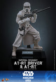 Hot Toys Star Wars: The Mandalorian & Grogu Imperial Remnant AT-RT Driver and AT-RT 1/6 Scale 12" Collectible Figure Set