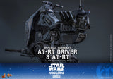 Hot Toys Star Wars: The Mandalorian & Grogu Imperial Remnant AT-RT Driver and AT-RT 1/6 Scale 12" Collectible Figure Set