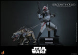 Hot Toys Star Wars: The Clone Wars Sergeant Hound 1/6 Scale 12" Collectible Figure