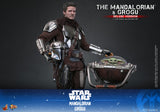 Hot Toys Star Wars: The Mandalorian & Grogu The Mandalorian and Grogu (Deluxe Version) 1/6 Scale 12" Collectible Figure Set