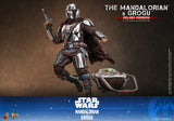 Hot Toys Star Wars: The Mandalorian & Grogu The Mandalorian and Grogu (Deluxe Version) 1/6 Scale 12" Collectible Figure Set