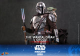 Hot Toys Star Wars: The Mandalorian & Grogu The Mandalorian and Grogu (Deluxe Version) 1/6 Scale 12" Collectible Figure Set