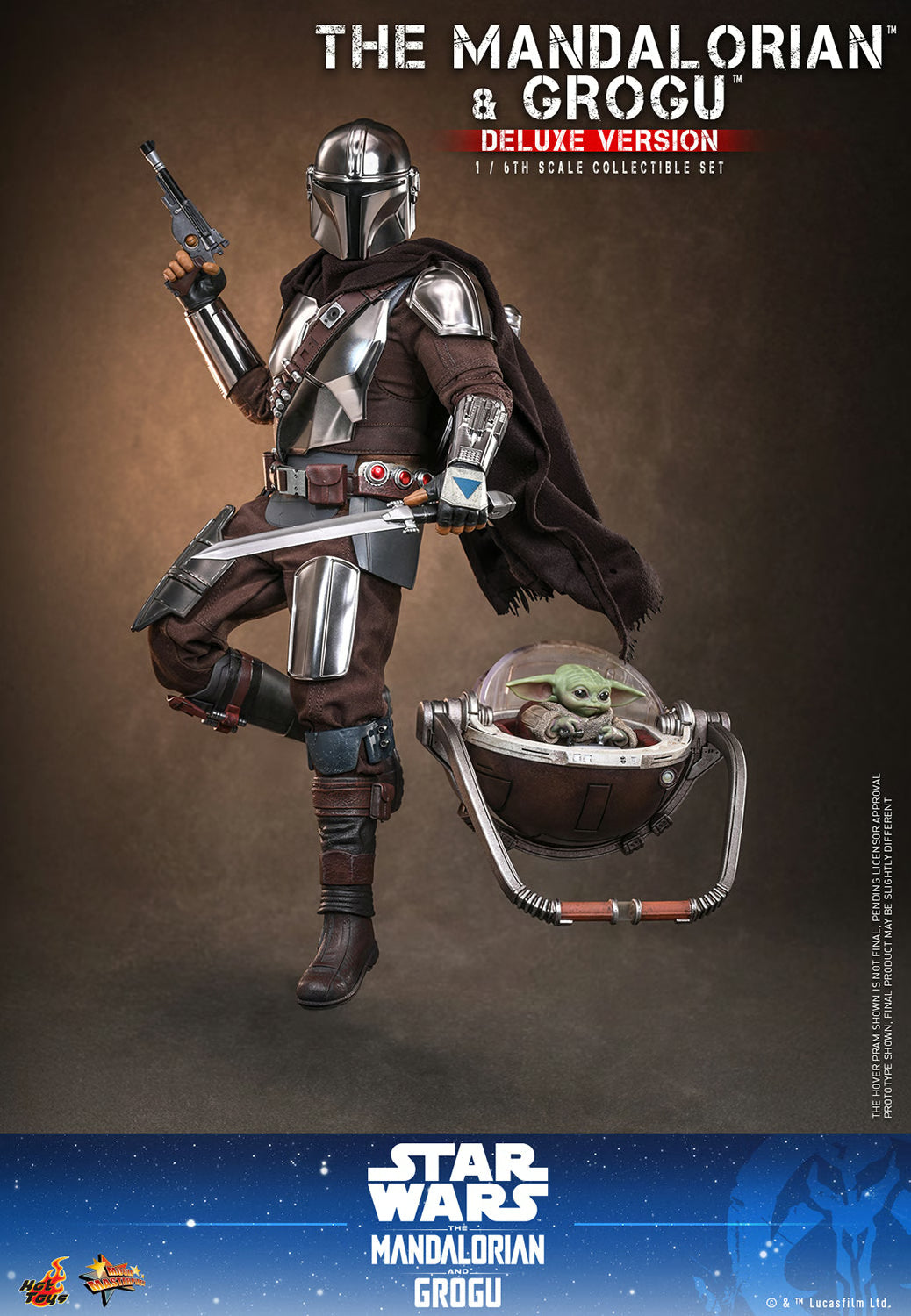 Hot Toys Star Wars: The Mandalorian & Grogu The Mandalorian and