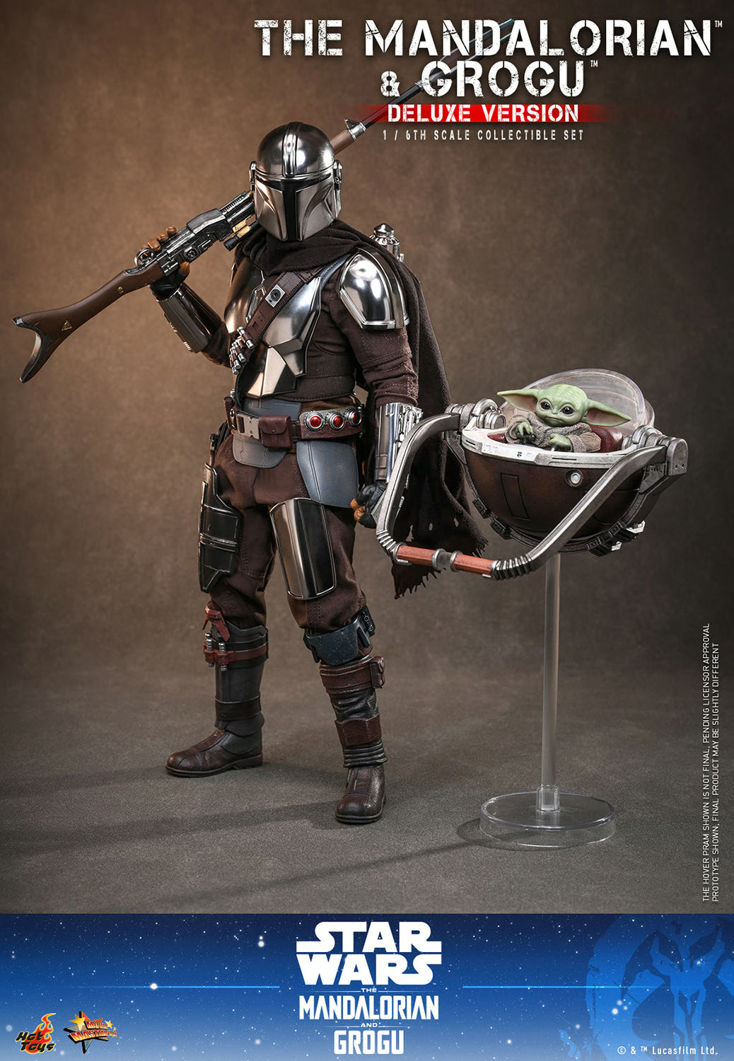 Hot Toys Star Wars: The Mandalorian & Grogu The Mandalorian and
