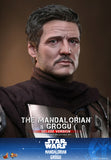 Hot Toys Star Wars: The Mandalorian & Grogu The Mandalorian and Grogu (Deluxe Version) 1/6 Scale 12" Collectible Figure Set