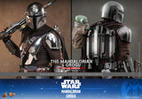 Hot Toys Star Wars: The Mandalorian & Grogu The Mandalorian and Grogu (Deluxe Version) 1/6 Scale 12" Collectible Figure Set