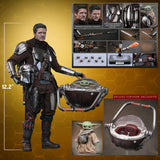 Hot Toys Star Wars: The Mandalorian & Grogu The Mandalorian and Grogu (Deluxe Version) 1/6 Scale 12" Collectible Figure Set