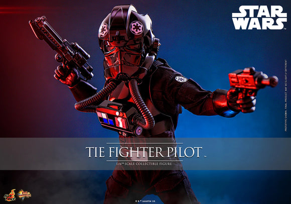 Hot Toys Star Wars: Episode IV A New Hope TIE fighter Pilot 1/6 Scale 12