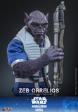 Hot Toys Star Wars: The Mandalorian & Grogu Zeb Orrelios 1/6 Scale 12" Collectible Figure