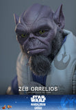 Hot Toys Star Wars: The Mandalorian & Grogu Zeb Orrelios 1/6 Scale 12" Collectible Figure