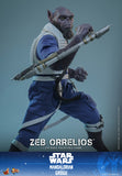 Hot Toys Star Wars: The Mandalorian & Grogu Zeb Orrelios 1/6 Scale 12" Collectible Figure