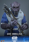 Hot Toys Star Wars: The Mandalorian & Grogu Zeb Orrelios 1/6 Scale 12" Collectible Figure