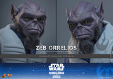 Hot Toys Star Wars: The Mandalorian & Grogu Zeb Orrelios 1/6 Scale 12" Collectible Figure