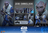 Hot Toys Star Wars: The Mandalorian & Grogu Zeb Orrelios 1/6 Scale 12" Collectible Figure