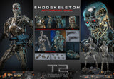 Hot Toys Terminator 2 : Judgement Day T-800 Endoskeleton (Battle Damaged Version) 1/6 Scale 12" Collectible Figure