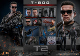 Hot Toys Terminator 2: Judgement Day T-800 (2.0) 1/6 Scale 12" Collectible Figure