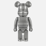 Medicom Toy Be@rbrick 1000% Texalium Amirex Silver Carbon Fiber Bearbrick
