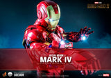 Hot Toys Marvel Comics Iron Man 2 Iron Man Mark IV 1/4 Quarter Scale Collectibles Figure