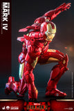 Hot Toys Marvel Comics Iron Man 2 Iron Man Mark IV 1/4 Quarter Scale Collectibles Figure