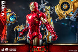 Hot Toys Marvel Comics Iron Man 2 Iron Man Mark IV 1/4 Quarter Scale Collectibles Figure