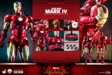 Hot Toys Marvel Comics Iron Man 2 Iron Man Mark IV 1/4 Quarter Scale Collectibles Figure