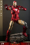 Hot Toys Marvel Comics Iron Man 2 Iron Man Mark VI 1/4 Quarter Scale Collectibles Figure