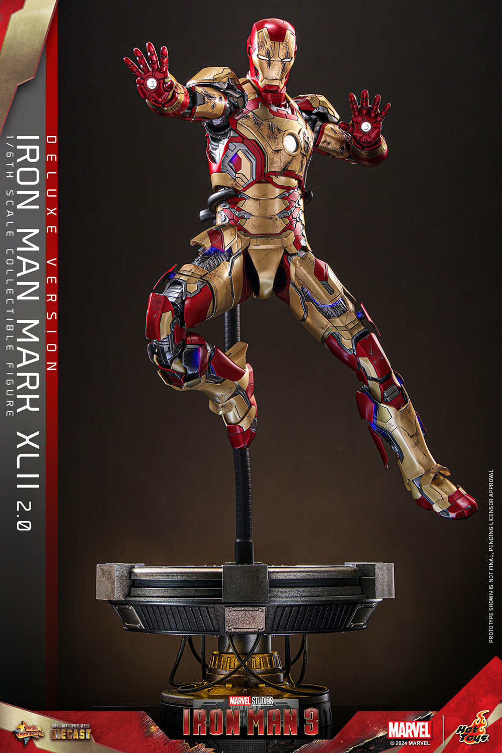 アメコミ Hot Toys Iron man 3 Mark XL2 Hot Toys | Iron Man 3 Movie Masterpiece – Iron Man Mark XLII
