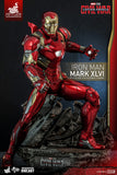 Hot Toys Marvel Captain America Civil War Iron Man Mark XLVI 46 1/6 Scale 12" Die-Cast Collectible Figure