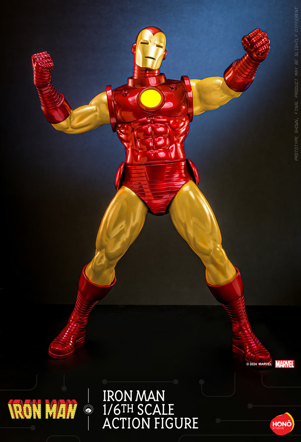 Hot Toys Hono Studio Marvel Comics The Invincible Iron Man 1/6