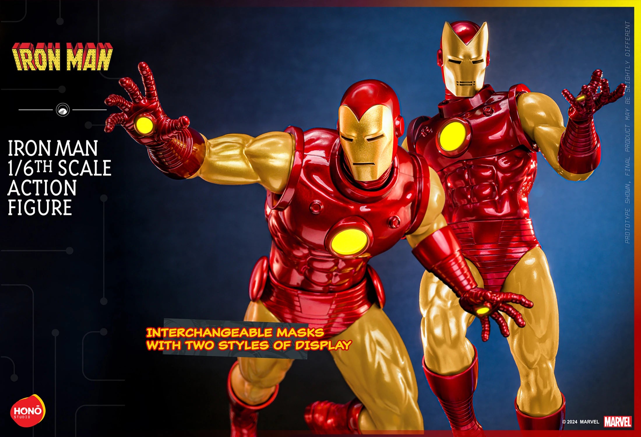 Hot Toys Hono Studio Marvel Comics The Invincible Iron Man 1/6